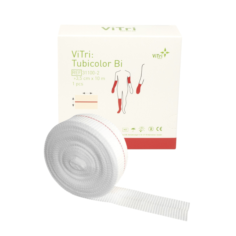 Tubebandage 3,5 cm - Rulle med 10 m - Seniorshop