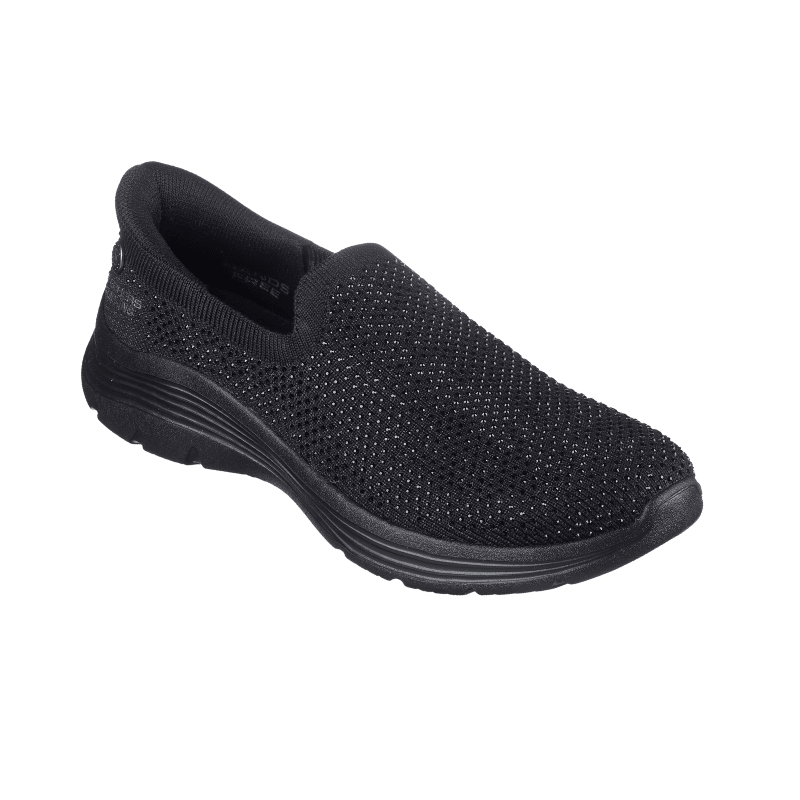 Skechers slip-in damesko - Sort