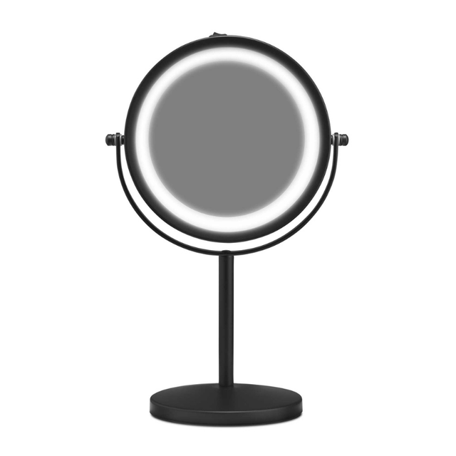 Makeup - spejl med lys - 1x / 10x forstørrelse