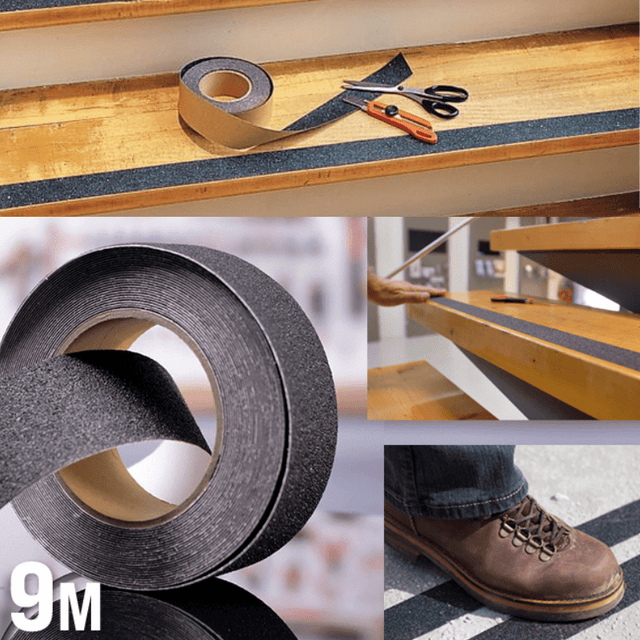 Skridsikker tape - 9 m