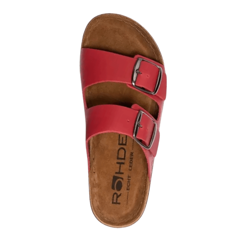 Rohde dameslipper - Rød