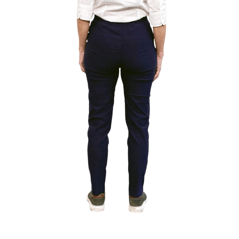 Damebukser med elastikkant - Navy