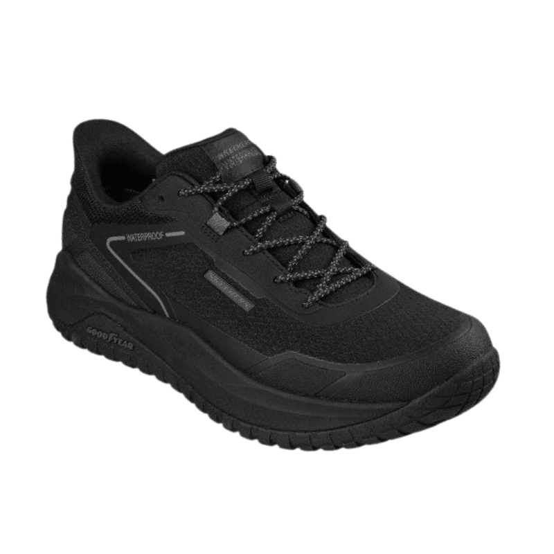 Skechers sporty slip-in herresneaker - Sort