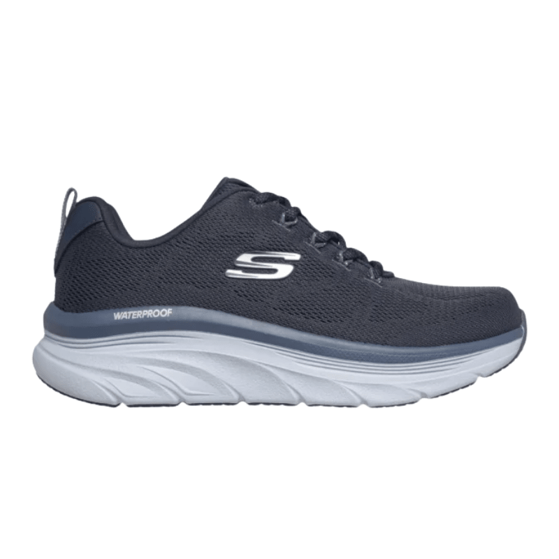 Skechers vandtæt damesneaker - Støvet blå