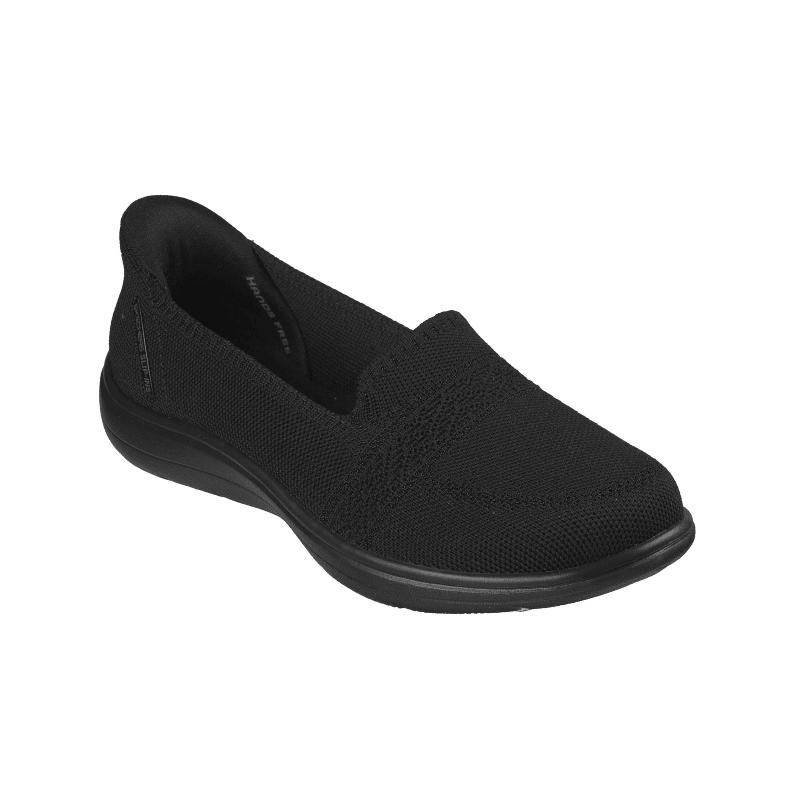 Skechers slip - in ballerina - Sort