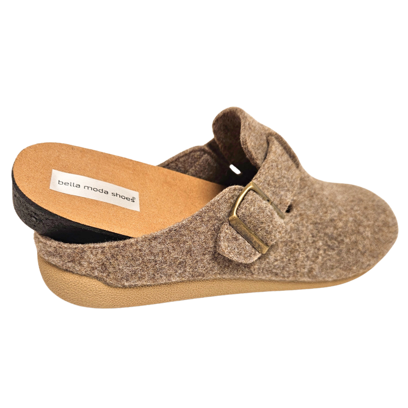 Bella Moda Damenhausschuhe - Beige