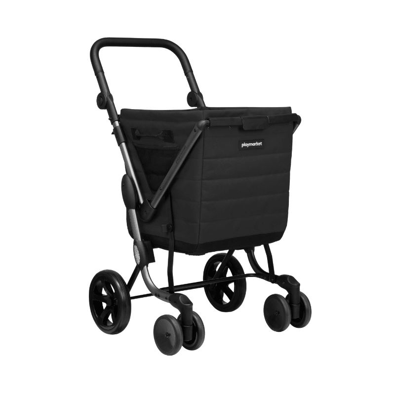 We Go Premium indkøbsvogn - Sort