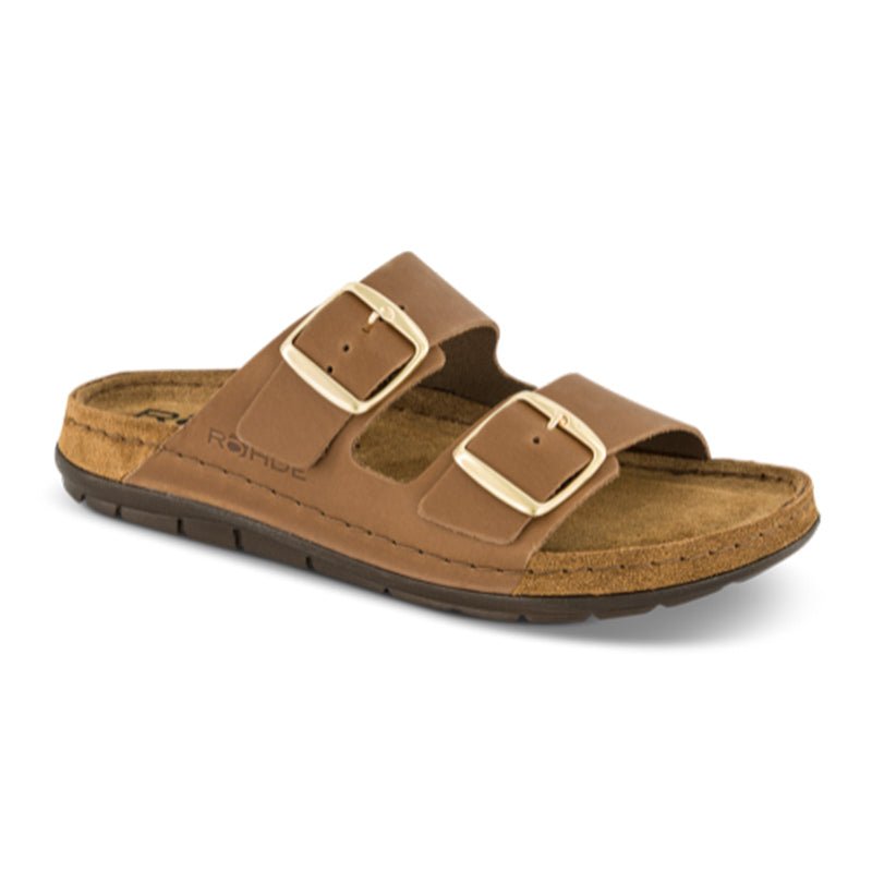 Rohde damesandal - Brun - Seniorshop