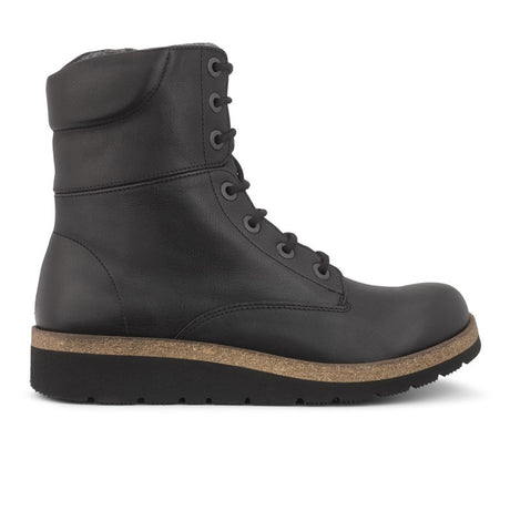 New Feet vinterstøvle i læder - Sort - Seniorshop