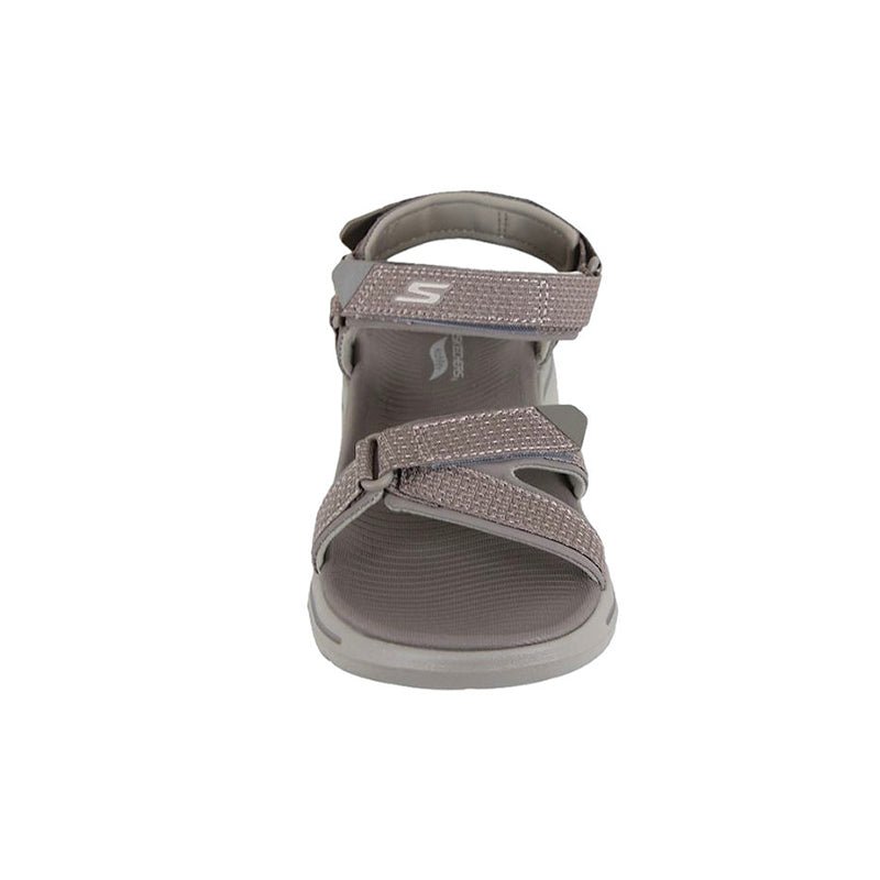 Skechers trekkingsandal - Grå, - Seniorshop