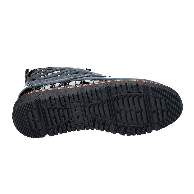 Waldläufer damestøvlet - Sort - Seniorshop