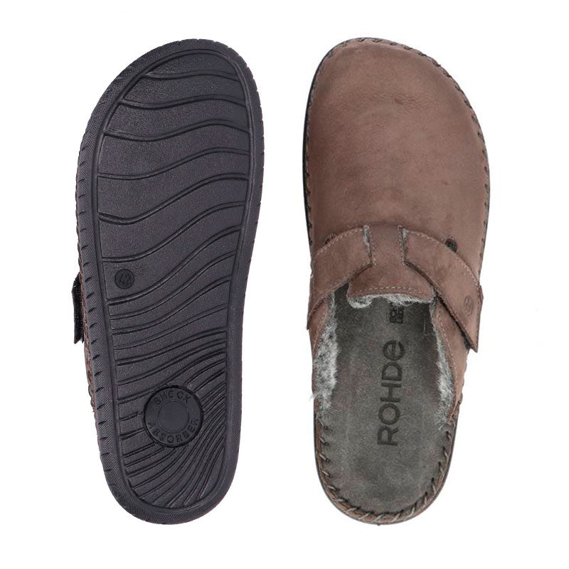 Rohde herrehjemmesko - Brun - Seniorshop