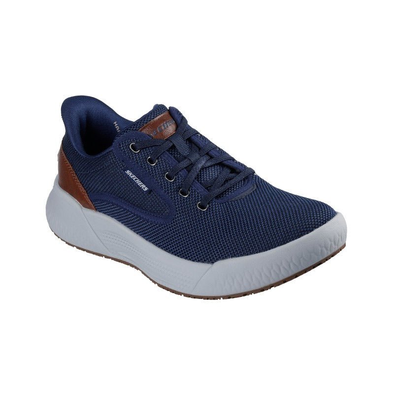 Skechers slip - in herresneaker - Blå - Seniorshop