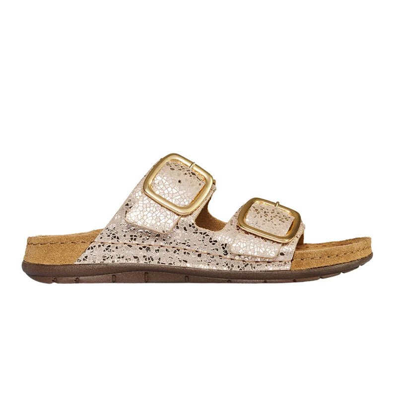 Rohde dameslipper - Gylden - Seniorshop