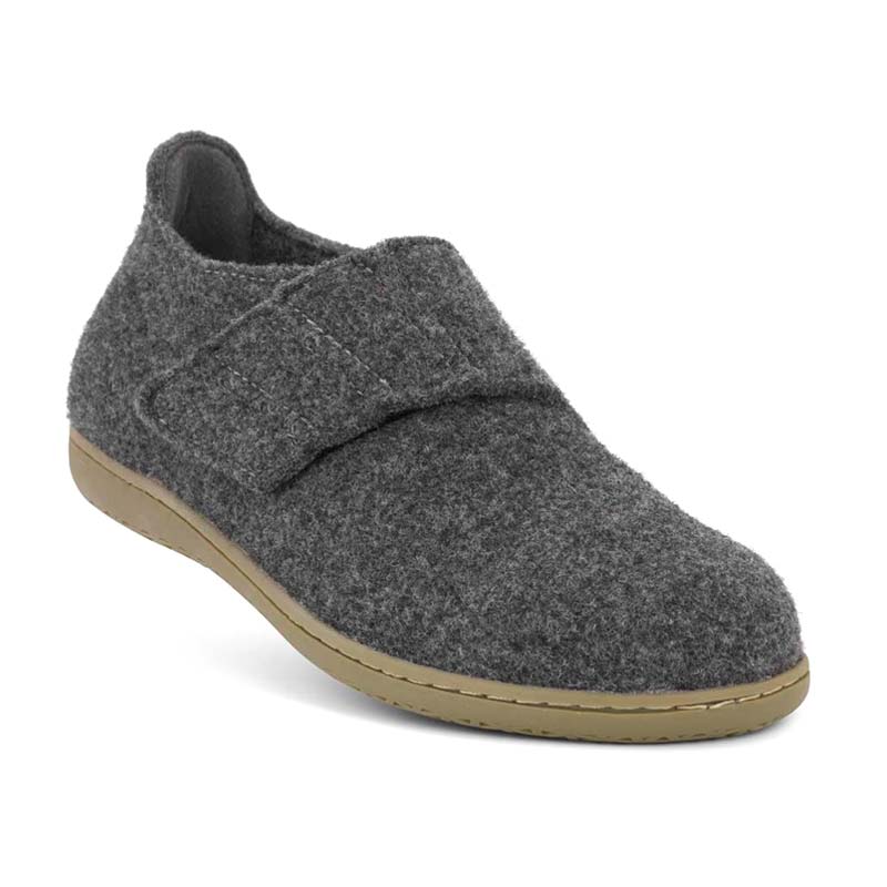 New Feet damehjemmesko - Grå - Seniorshop