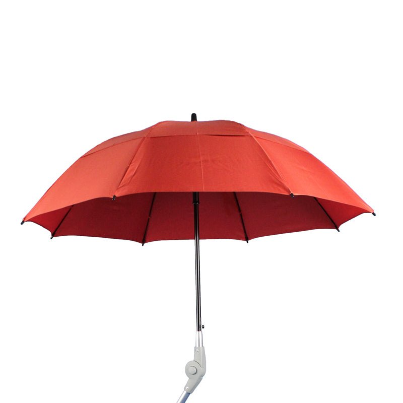 Paraply til rollator eller kørestol - Seniorshop