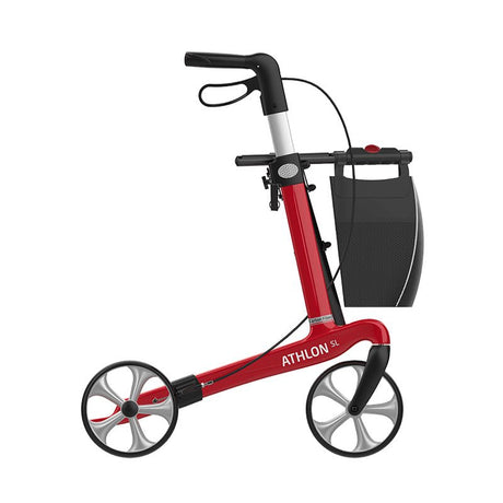 Athlon SL Rollator *SUPER LET* - Rød - Seniorshop
