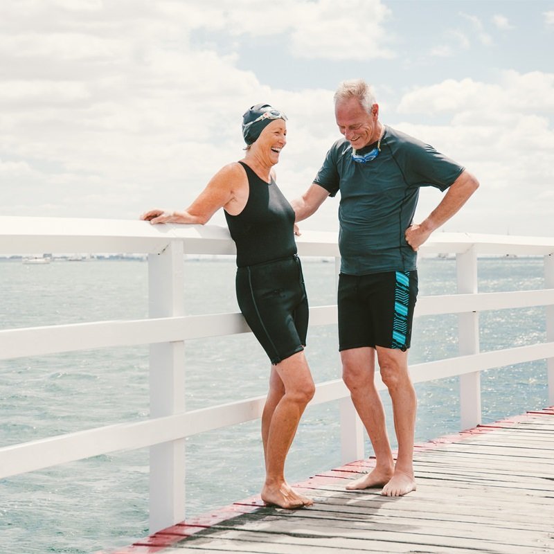 Aztec inkontinens badebukser - Unisex - Seniorshop