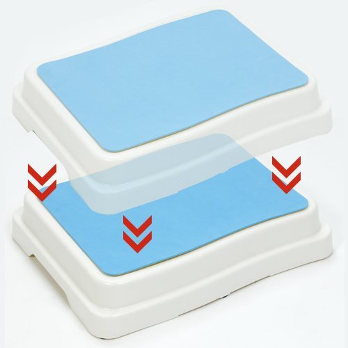 Stabelbar badeskammel / Badetrin - Seniorshop