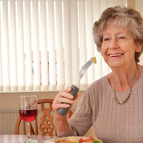 Anti - slip greb til bestik - 2 stk. - Seniorshop