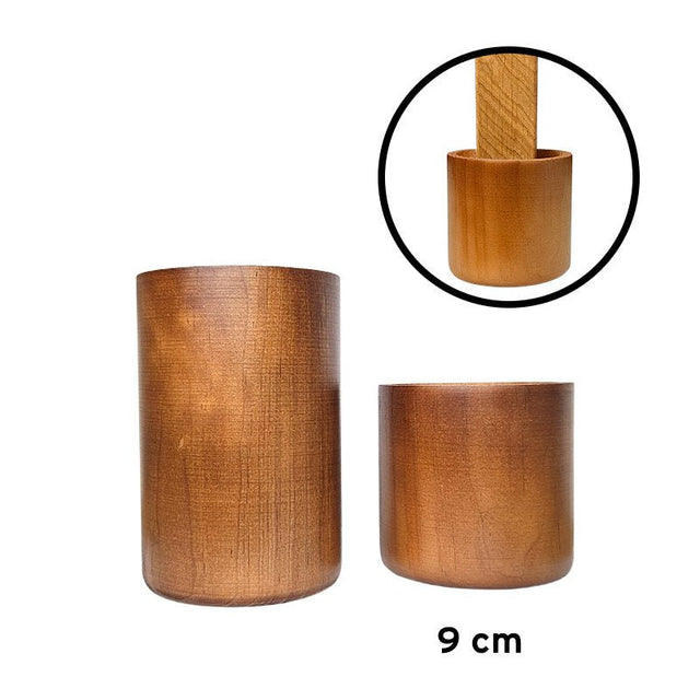 Rund benforhøjer, 9 cm - 1 stk. - Seniorshop