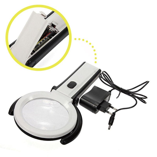 Bord - og håndlup - 2x/5x forstørrelse - Seniorshop