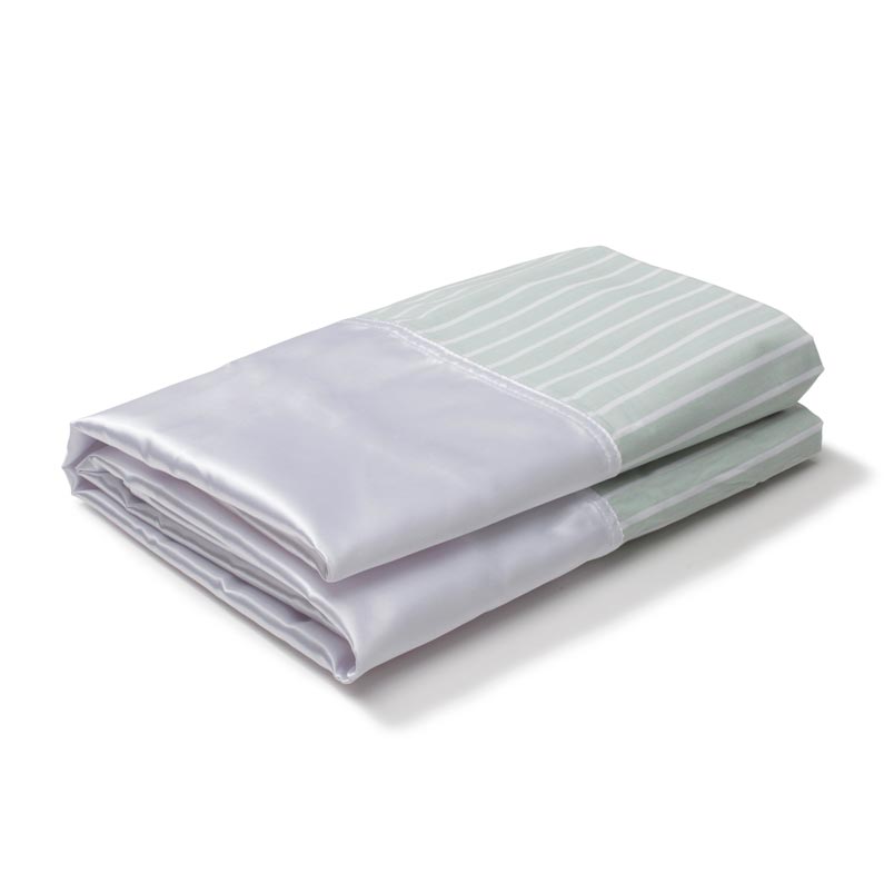 SatinSheet glidelagen med vinger - 105x195 cm - Seniorshop