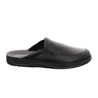 Rohde bred hjemmesko/slipper - Sort
