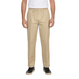 Lette bukser med elastikkant - Sand