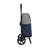 Go Two Compact indkøbsvogn - Grå/blå