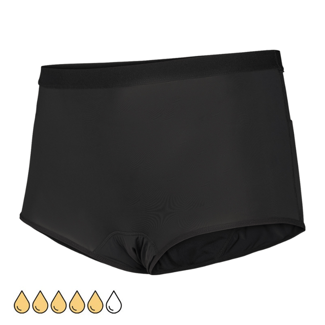 Inkontinens trusse Elva High 350 - Sort