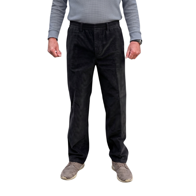 Murk Cordhose schwarz