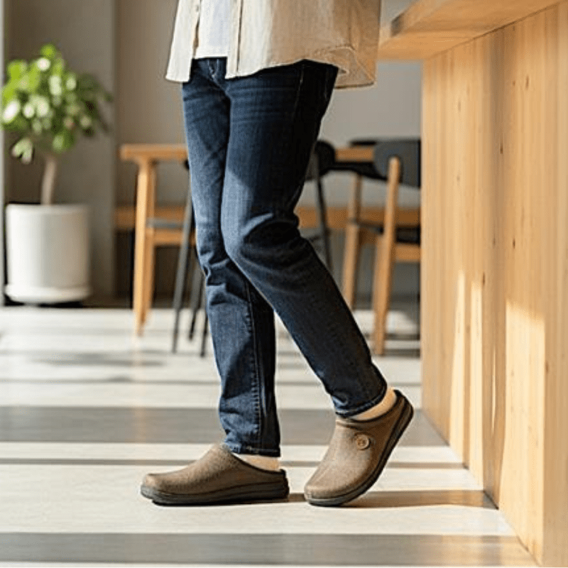 Rohde herreslipper - Mocca