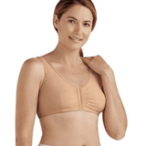 Beige BH med frontlukning - Frances