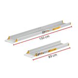 Teleskop rampe - 150 cm
