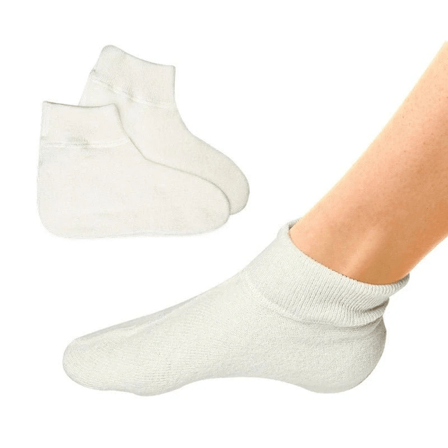 Bløde natsokker med angora