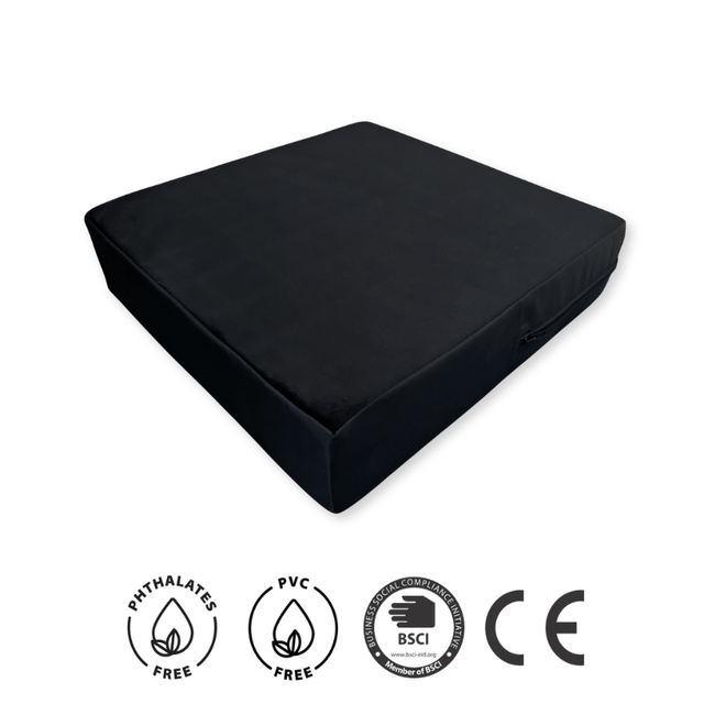 Aflastende siddepude - 43x43x10 cm