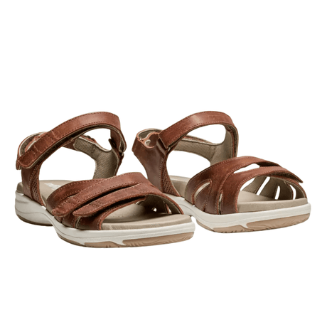 New Feet bred damesandal - Brun