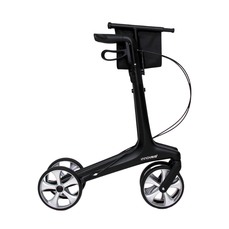 Oscar carbon rollator - Sort
