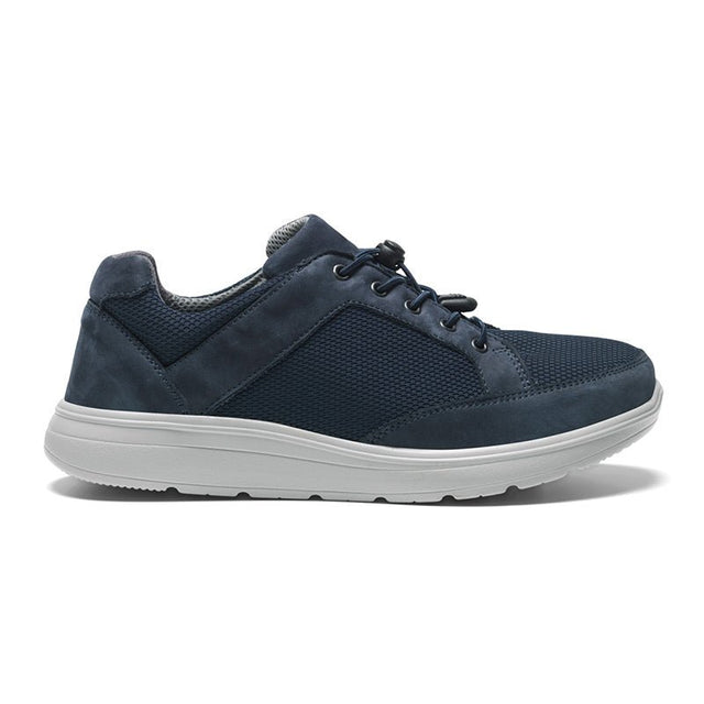 Sporty herresko, Blå, New Feet - Seniorshop