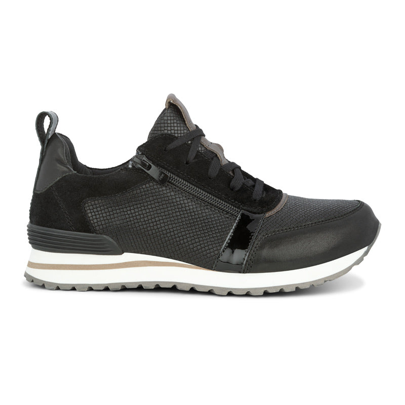 Green Comfort retro herresneaker - Sort