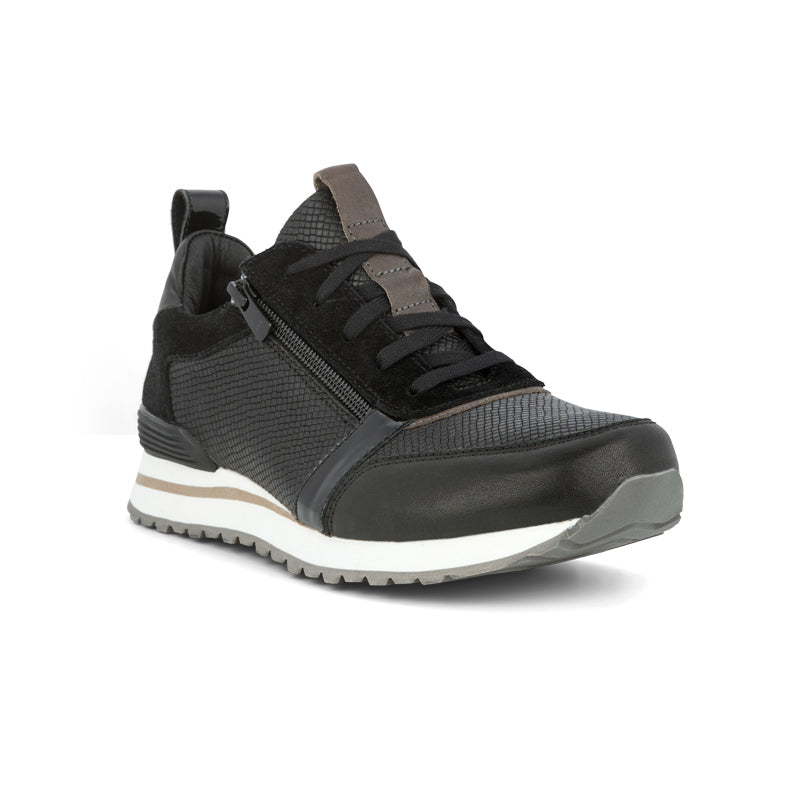 Green Comfort retro herresneaker - Sort