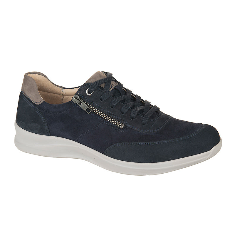 Men's shoes with zipper, Dark Blue, Fidelio
