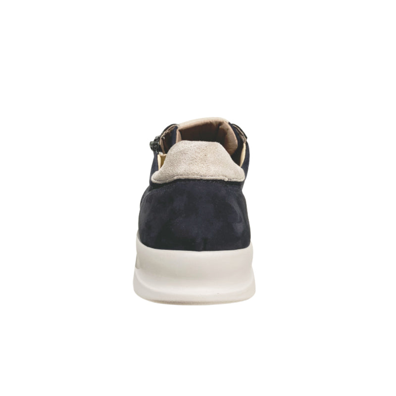 Men's shoes with zipper, Dark Blue, Fidelio