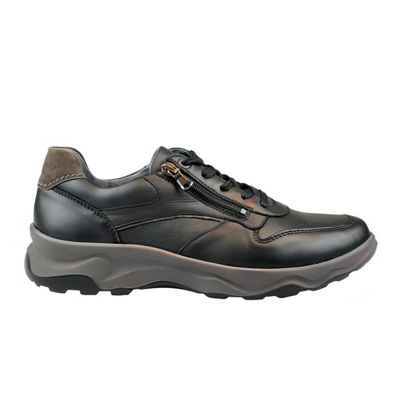 Men's Sneaker, Black, Waldläufer