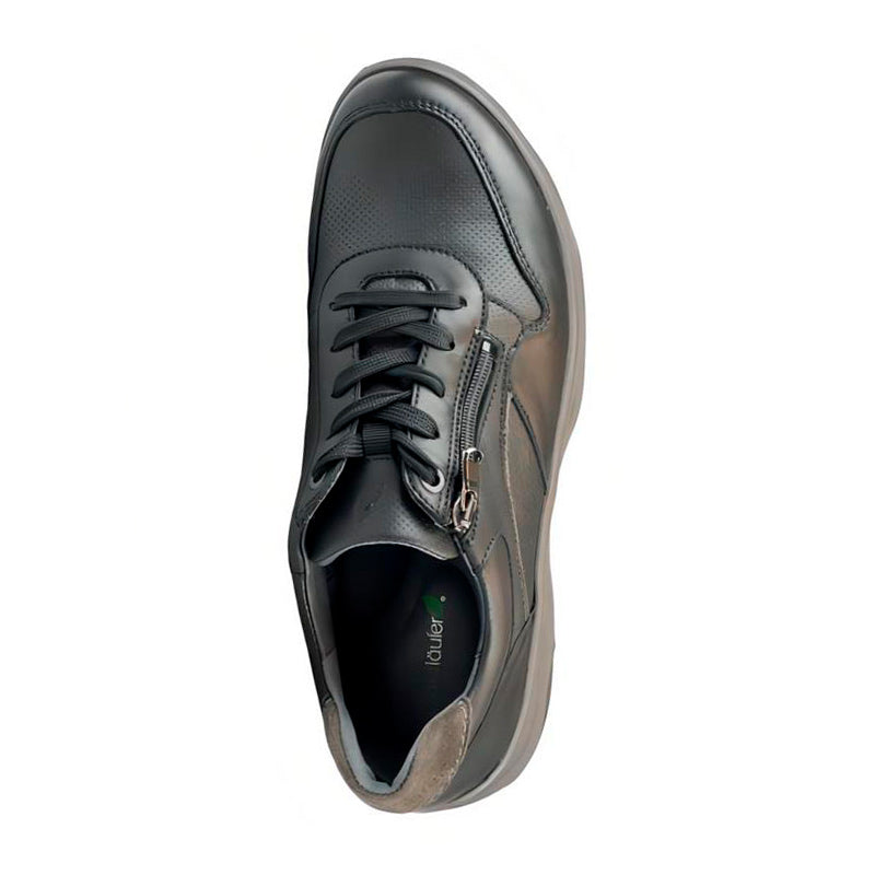 Men's Sneaker, Black, Waldläufer