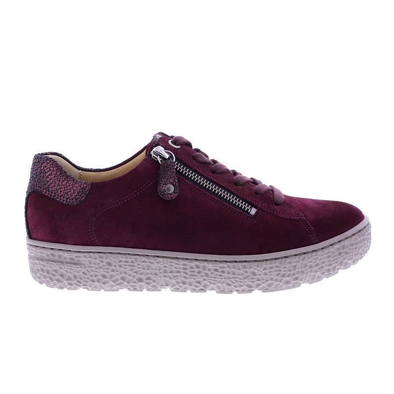 Sneaker with platform sole, Bordeaux, Hartjes