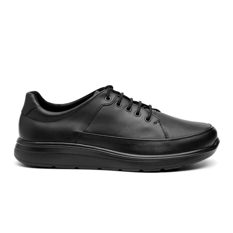 Men's Shoes with Laces, Black, New Feet