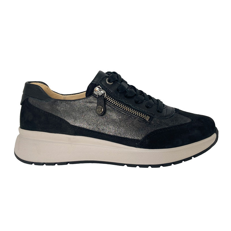 Women's Sneaker, Black, Fidelio