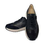 Women's Sneaker, Black, Fidelio